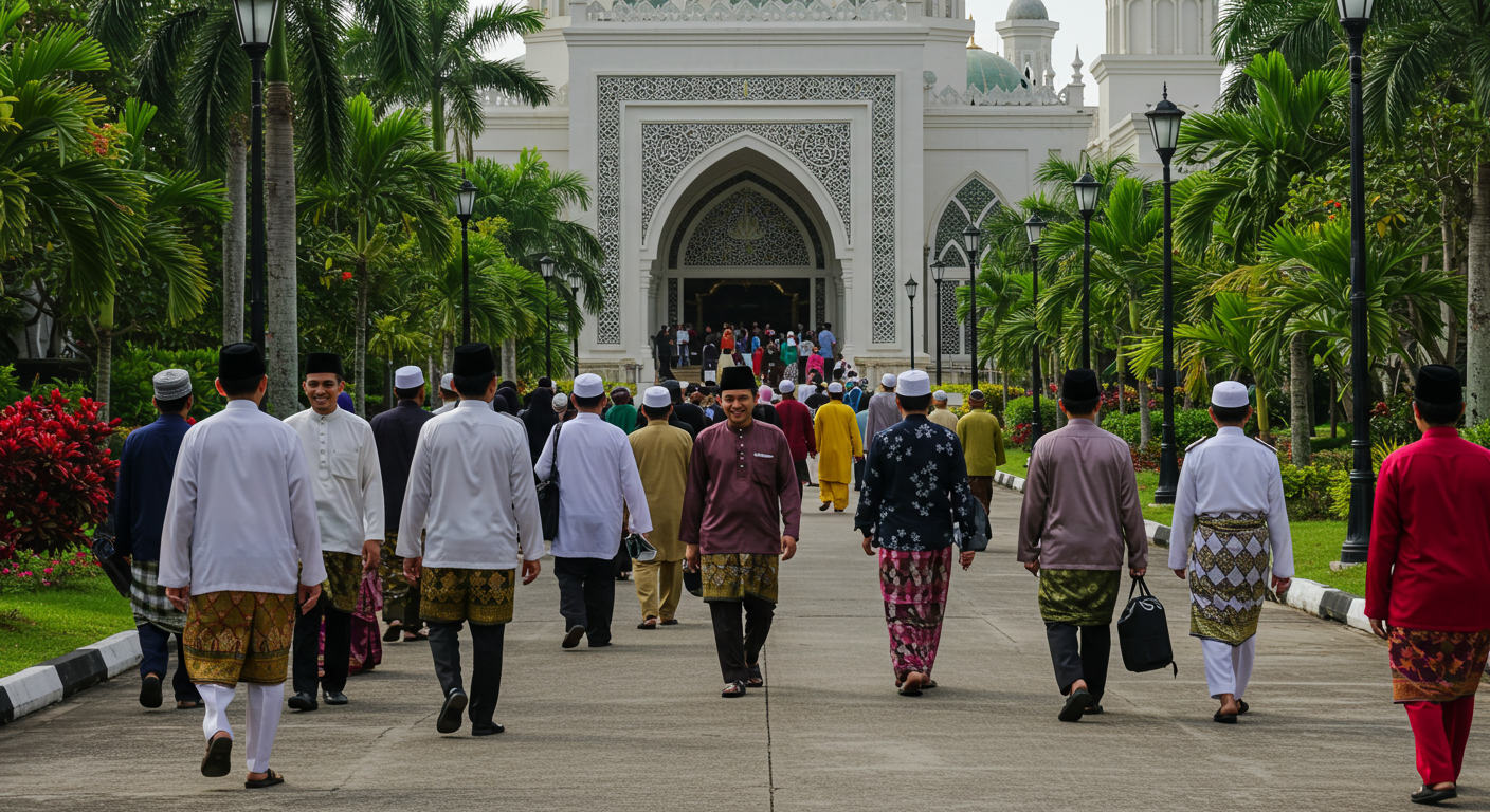 Eid al-Fitr Prayer in Rumi